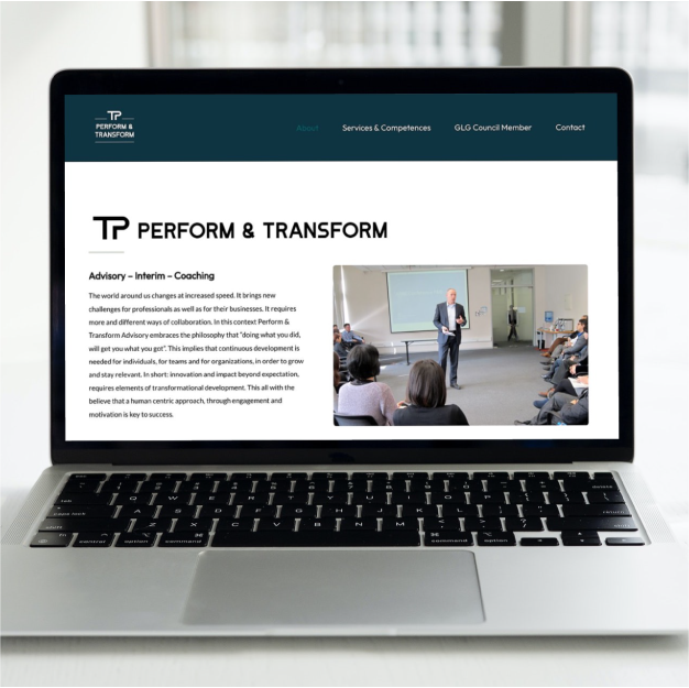 Perform & Transform Website